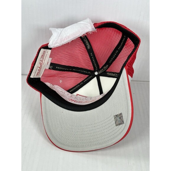 Chicago Bulls Mitchell & Ness Trucker Hat Cap Windy City Adjustable Snapback NEW - Picture 5 of 5